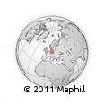 Outline Map of Leipzig