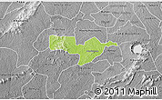 Physical 3D Map of Adaagya, desaturated