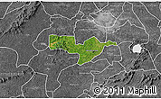 Satellite 3D Map of Adaagya, desaturated