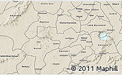 Shaded Relief 3D Map of Adaagya