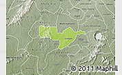 Physical Map of Adaagya, semi-desaturated