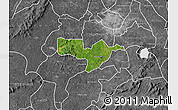 Satellite Map of Adaagya, desaturated
