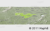 Physical Panoramic Map of Adaagya, semi-desaturated