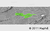 Political Panoramic Map of Adaagya, desaturated