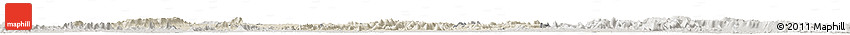 Shaded Relief Horizon Map of Ashanti, semi-desaturated Shaded Relief Horizon Map of Ashanti, semi-desaturated