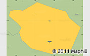 Savanna Style Simple Map of Kumasi