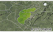 Satellite 3D Map of Odotobri, semi-desaturated