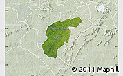 Satellite Map of Odotobri, lighten