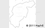 Blank Simple Map of Odotobri, cropped outside, no labels