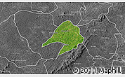 Satellite 3D Map of Tepa, desaturated