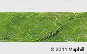Satellite Panoramic Map of Tepa