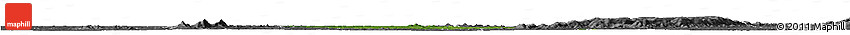 Satellite Horizon Map of Asutifi, desaturated