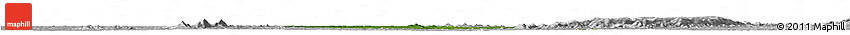 Satellite Horizon Map of Asutifi, lighten, desaturated