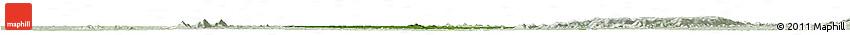 Satellite Horizon Map of Asutifi, lighten
