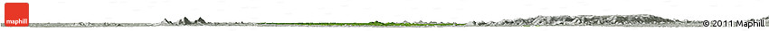 Satellite Horizon Map of Asutifi, lighten, semi-desaturated