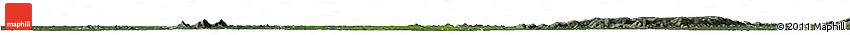 Satellite Horizon Map of Asutifi, semi-desaturated