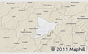 Classic Style 3D Map of Bechem