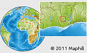 Physical Location Map of Bechem