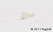 Shaded Relief Panoramic Map of Bechem, cropped outside