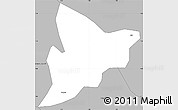 Gray Simple Map of Bechem