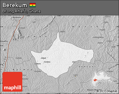 Gray Map of Berekum