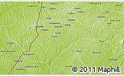 Physical 3D Map of Dormaa