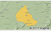Savanna Style 3D Map of Goaso