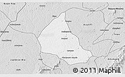 Silver Style 3D Map of Goaso