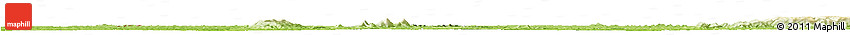 Satellite Horizon Map of Goaso, physical outside