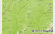 Physical Map of Goaso