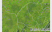 Satellite Map of Goaso