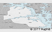 Gray Panoramic Map of Kwame Danso