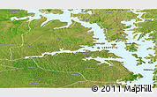Satellite Panoramic Map of Kwame Danso