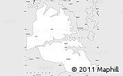 Silver Style Simple Map of Kwame Danso
