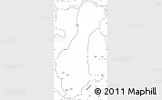Blank Simple Map of Nkoranza
