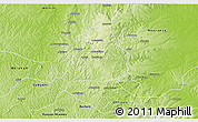 Physical 3D Map of Techiman