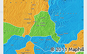Political Map of Techiman