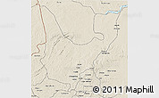 Shaded Relief 3D Map of Wenchi