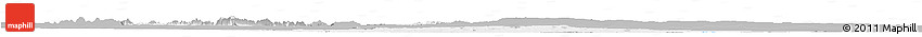 Gray Horizon Map of Wenchi, single color outside