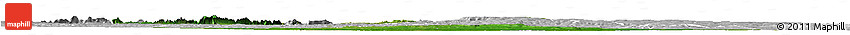 Satellite Horizon Map of Wenchi, lighten, desaturated