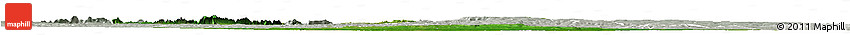 Satellite Horizon Map of Wenchi, lighten, semi-desaturated
