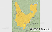 Savanna Style Map of Wenchi