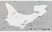 Gray Panoramic Map of Wenchi