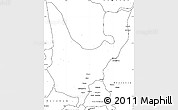 Blank Simple Map of Wenchi