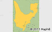 Savanna Style Simple Map of Wenchi