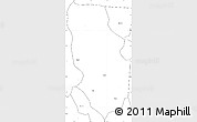Blank Simple Map of Anyan-Breman
