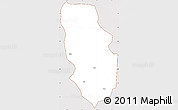 Classic Style Simple Map of Anyan-Breman, cropped outside
