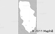 Gray Simple Map of Anyan-Breman