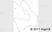 Blank Simple Map of Mfantsiman