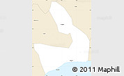 Classic Style Simple Map of Mfantsiman